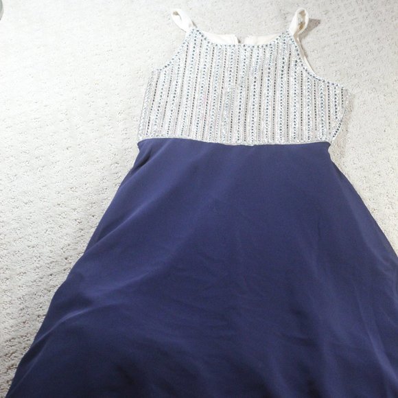 TWEEN DIVA Girls Jewel Halter Midi Dress Size 12 - Picture 1 of 6
